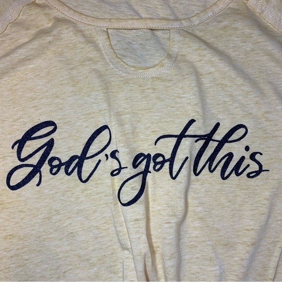 Christian T-Shirt Lot : God Made Her & God’s Got This two for the price of one - Picture 8 of 8
